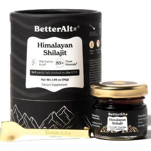 BetterAlt Shilajit Resin